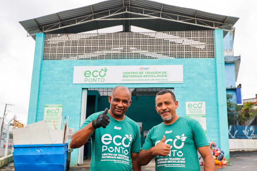 Imagem: Ecoponto de Ferraz completa um ano com mais de 690 toneladas de resíduos recolhidos. Publicada no portal A+.