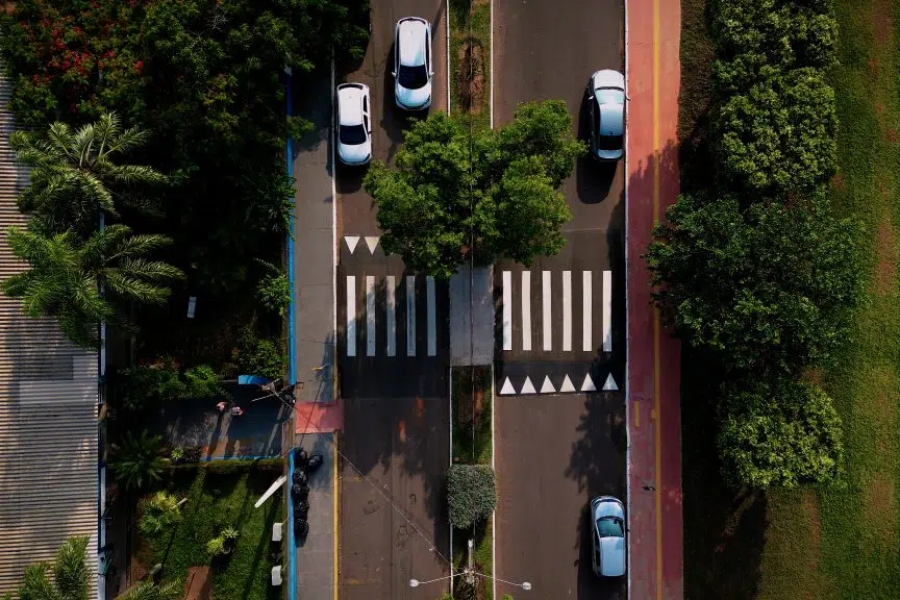 Imagem: Estudo do Detran-SP aponta queda nas mortes de pedestres no trânsito em Mogi das Cruzes. Publicada no portal A+.