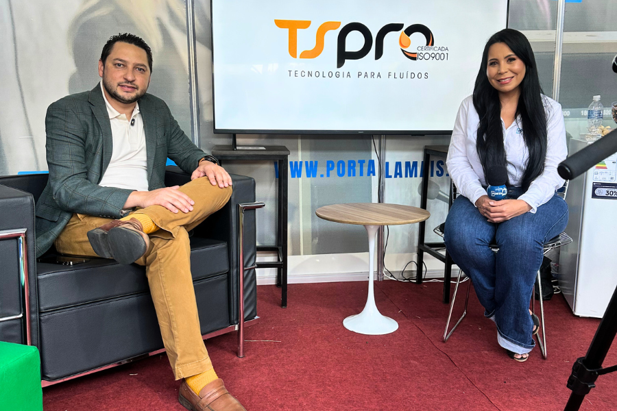 Imagem: Portal A+ transmite podcast ao vivo na Aexpo Arujá; confira entrevista com Marco Vinholi. Publicada no portal A+.