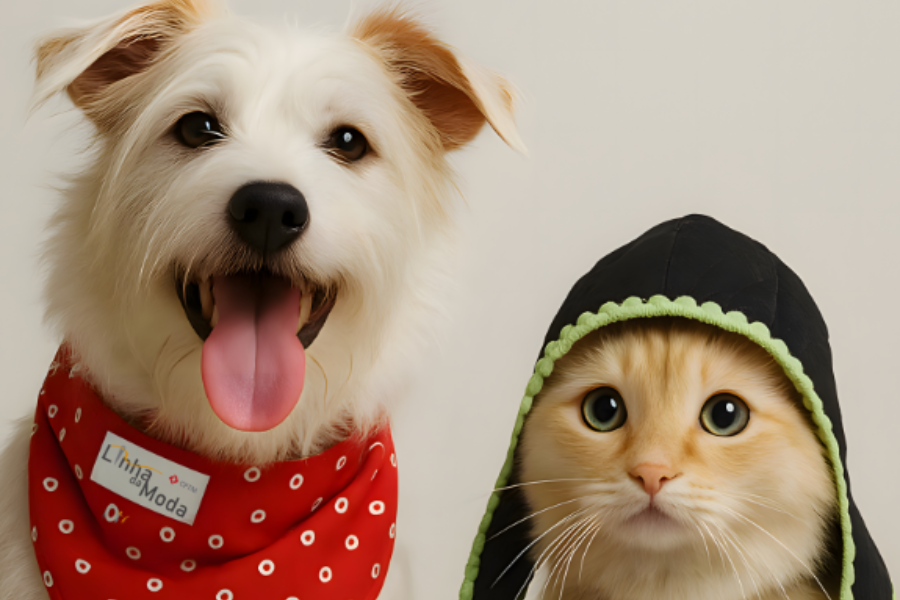 Imagem: CPTM amplia projeto “Linha da Moda Pet” e doa roupas e acessórios para ONGs de Mogi. Publicada no portal A+.