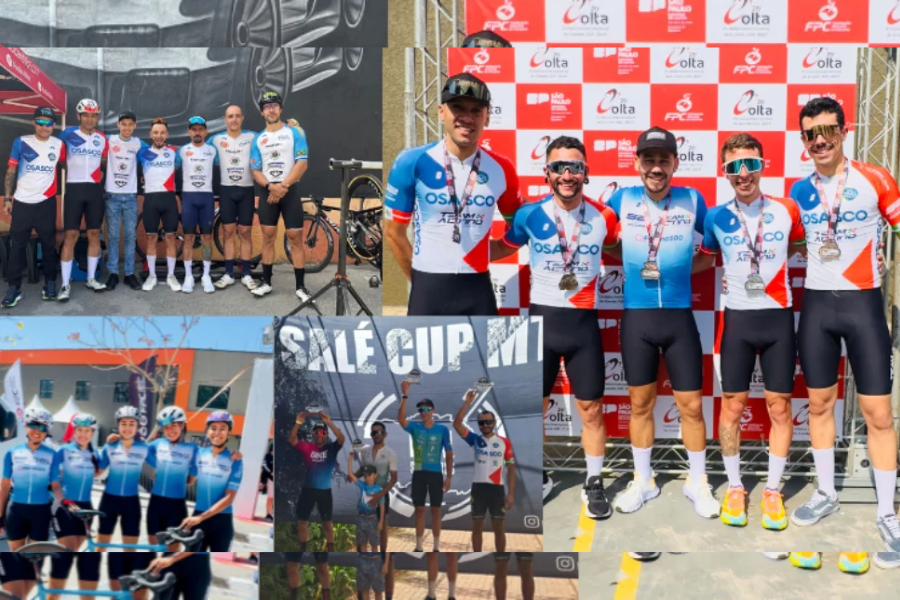 Imagem: Ciclistas de Osasco conquistam pódios em competições no Grande ABC e em Salesópolis. Publicado no Portal A+ | notícias de Arujá e região.