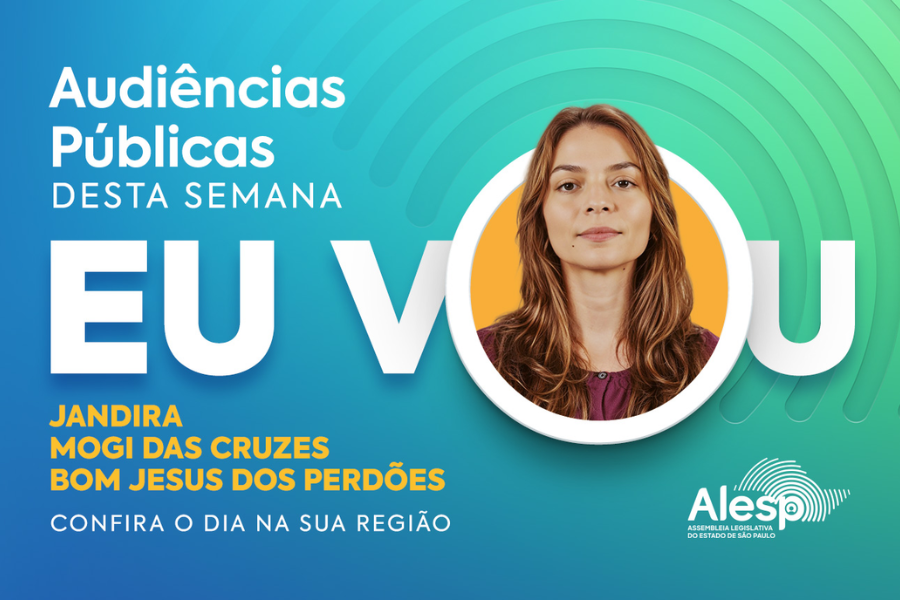 Imagem: Audiência do Orçamento 2026 da Alesp chega a Mogi nesta sexta-feira (10). Publicada no portal A+.