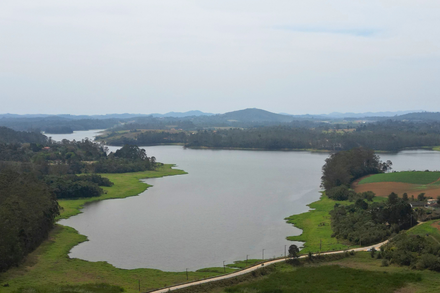Imagem: Obras de segurança hídrica reforçam abastecimento das cidades do Alto Tietê. Publicada no portal A+.