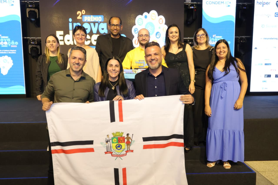 Imagem: Biritiba Mirim, Ferraz, Itaquá e Salesópolis são os grandes vencedores do 2º Prêmio Inova Educação. Publicada no portal A+.