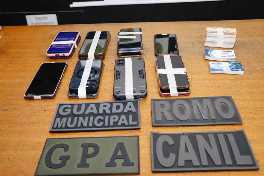 Imagem: GCM de Suzano prende oito suspeitos de extorsão na Cidade Edson após ação integrada. Publicada no portal A+.