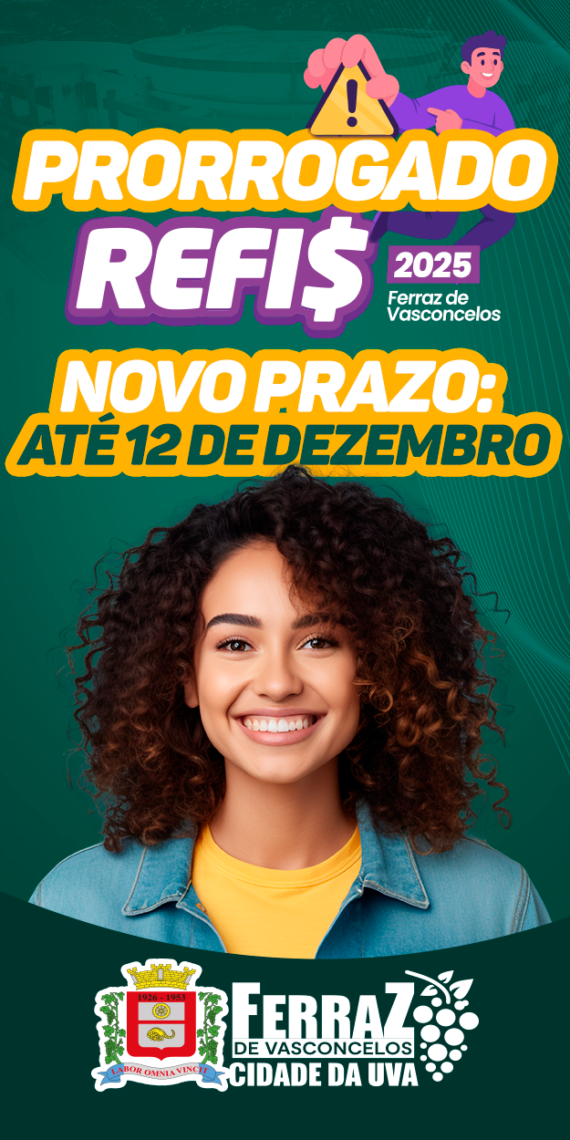 FERRAZ DE VASCONCELOS - REFIS 2025