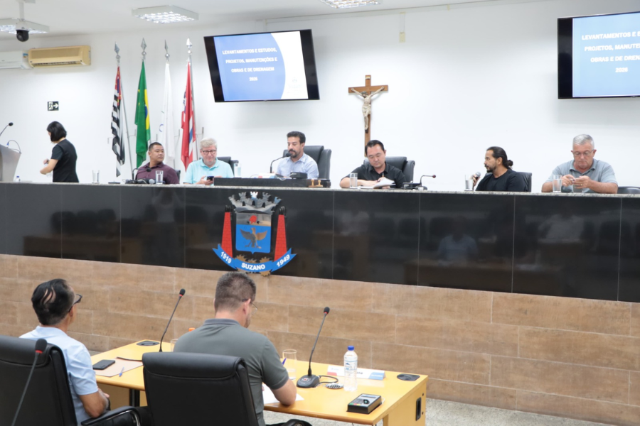 Imagem: Prefeitura de Suzano detalha plano de combate a enchentes e obras de drenagem em audiência pública. Publicada no portal A+.