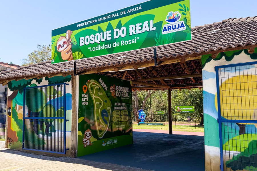 Imagem: Segurança de parque é preso acusado de tentativa de estupro de vulnerável em Arujá. Publicada no portal A+.