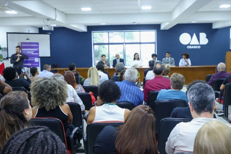 Imagem: Osasco adere a plano nacional e projeta 10 anos de avanços para pessoas com deficiência. Publicada no portal A+.