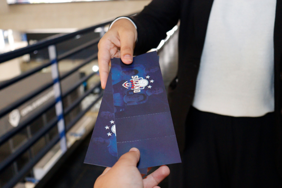 Imagem: Fundo Social de Suzano inicia troca de ingressos para jogão entre Suzano e Vôlei Renata. Publicada no portal A+.