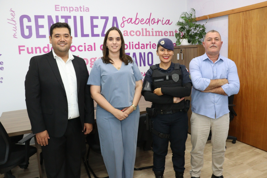 Imagem: Suzano amplia Patrulha Maria da Penha para atendimento especializado 24 horas. Publicada no portal A+.