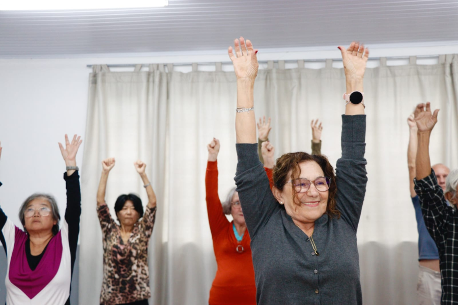 Imagem: Referência em Suzano, Centro de Convivência da Melhor Idade completa 9 anos com marca de mil idosos atendidos por semana. Publicada no portal A+.