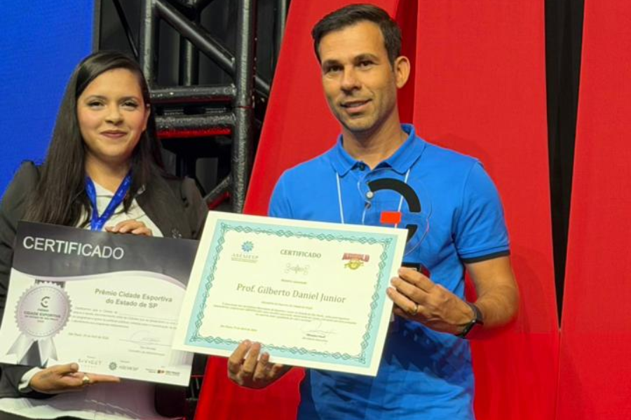 Imagem: Arujá brilha no Arnold South America e conquista título de “Cidade Esportiva”. Publicada no portal A+.