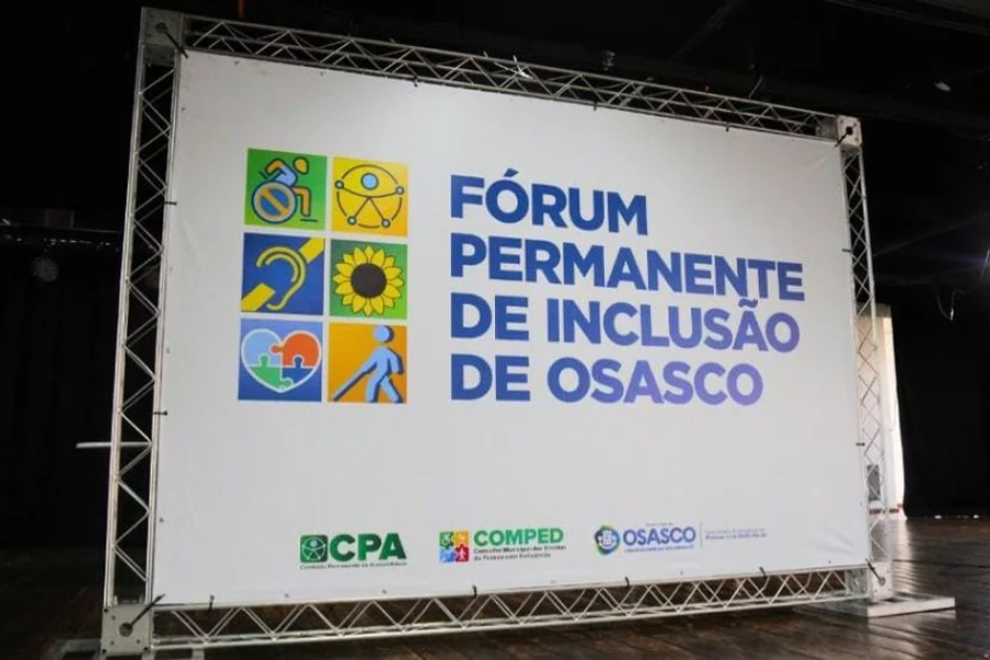 Imagem: Osasco para todos: Mobilidade urbana é tema central do III Fórum de Inclusão e Direitos da Pessoa com Deficiência. Publicada no portal A+.