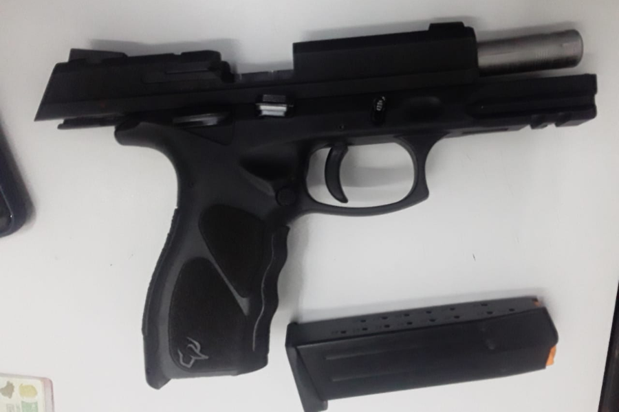 Imagem: Briga por barulho em obra termina com vizinho disparando arma de fogo e preso em Guarulhos. Publicada no portal A+.