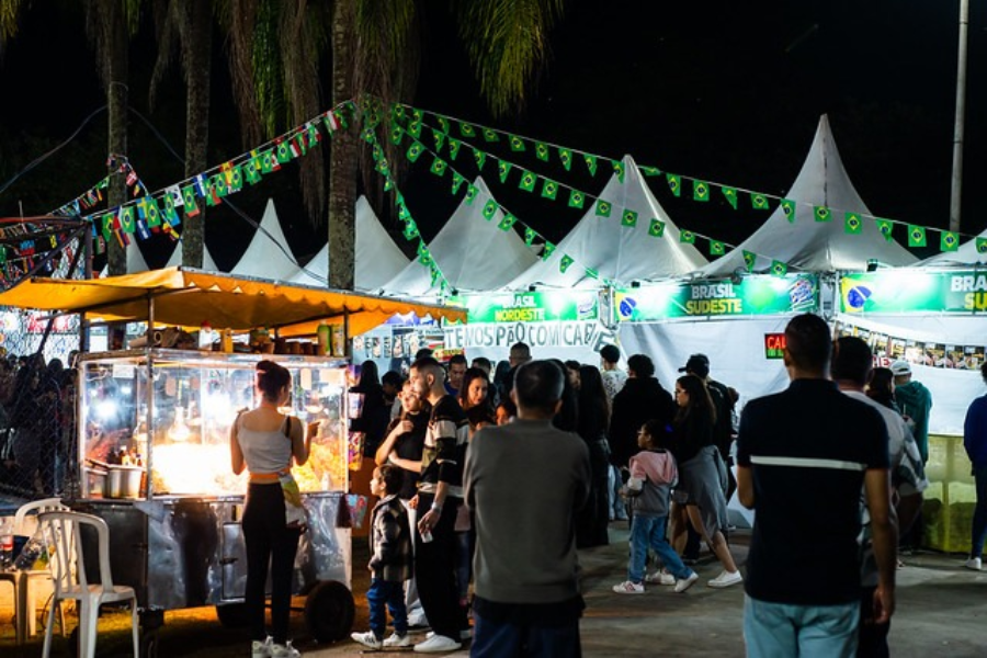 Imagem: Festa das Nações de Arujá muda de endereço e tem início nesta sexta-feira no Jardim Emília. Publicada no portal A+.