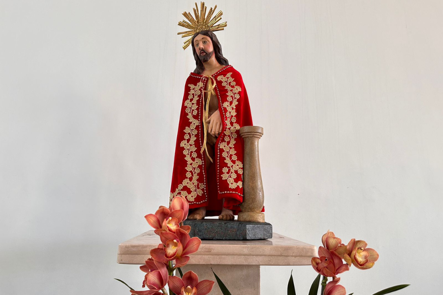 Imagem: Festa do Padroeiro de Arujá começa neste domingo com o tradicional levantamento do mastro do Bom Jesus. Publicada no portal A+.