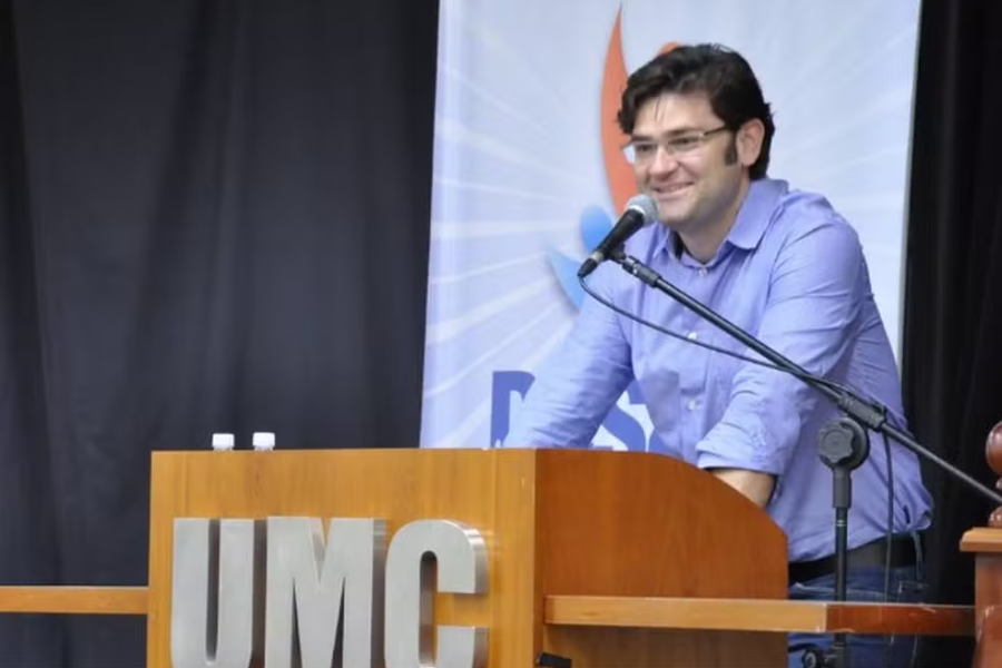 Imagem: Mogiano Duda Lima assume comunicação da campanha presidencial de Flávio Bolsonaro. Publicada no portal A+.