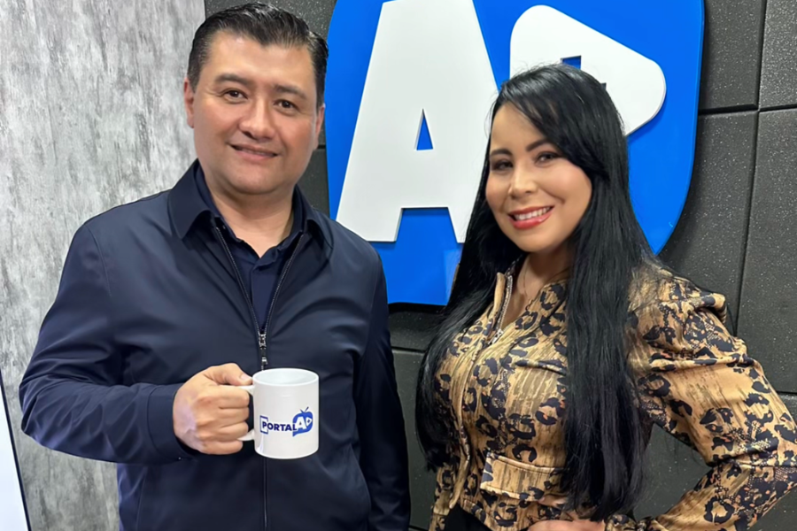 Imagem: Rodrigo Ashiuchi destaca trajetória e projetos para o Alto Tietê em entrevista ao Pod A+. Publicada no portal A+.