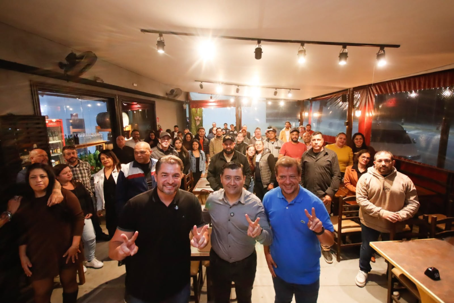 Imagem: Rodrigo Ashiuchi se reúne com empresários e lideranças em Santa Isabel e reforça articulação regional. Publicada no portal A+.