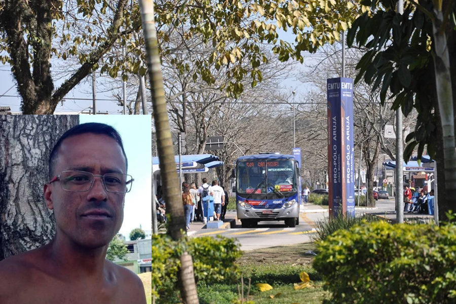 Imagem: Família busca respostas após homem ser agredido no centro de Arujá e transferido em estado grave para Mogi. Publicada no portal A+.