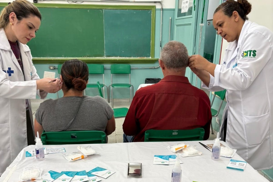 Imagem: Projetos de saúde descentralizada: ‘Saúde Itinerante’ registra 365 atendimentos na Quinta Divisão, em Suzano. Publicada no portal A+.