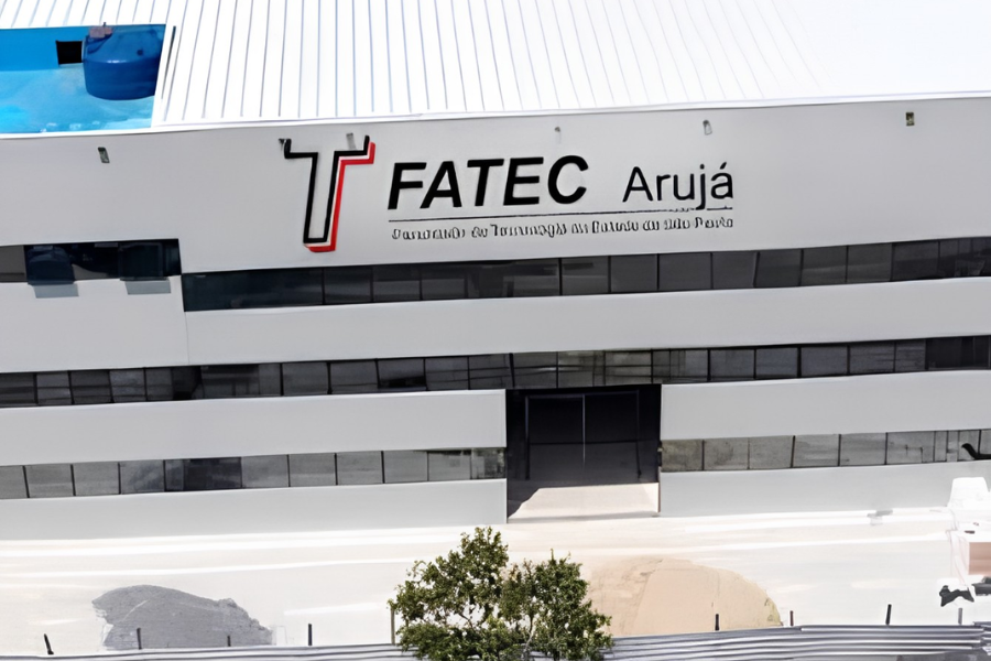 Imagem: Com contrato de R$ 9,6 milhões para aluguel do prédio, Fatec Arujá abre inscrições para primeiro vestibular. Publicada no portal A+.
