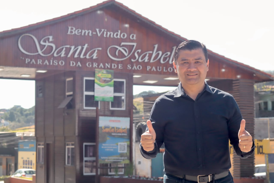 Imagem: Rodrigo Ashiuchi reforça articulação por investimentos em Arujá e Santa Isabel. Publicada no portal A+.