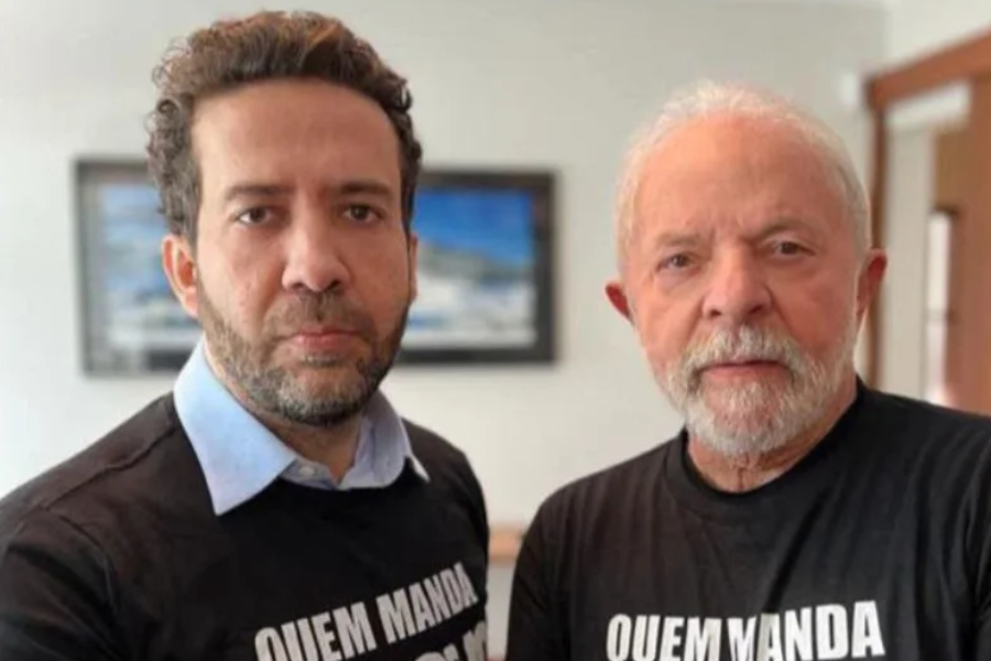 Imagem: Janones amplia mobilização de apoiadores de Lula por canal no WhatsApp. Publicada no portal A+.
