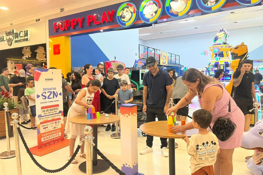 Imagem: Suzano Shopping oferece programação infantil gratuita com oficinas, exposição de robótica e duelo de “Stop”. Publicada no portal A+.