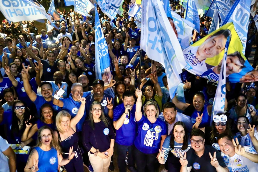 Imagem: Ashiuchi anuncia ato regional de apoio a Flávio Bolsonaro no dia 22 em Suzano. Publicada no portal A+.
