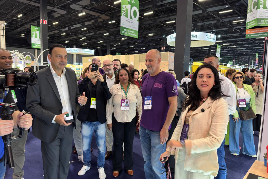 Imagem: CONDEMAT+ leva municípios do Alto Tietê à Feira do Empreendedor, que deve receber 100 mil visitantes. Publicada no portal A+.