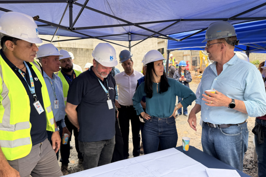Imagem: Sabesp prevê R$ 273,4 milhões em obras em Arujá até 2029, parte de mais de R$ 3,3 bilhões para nove cidades do Alto Tietê. Publicada no portal A+.