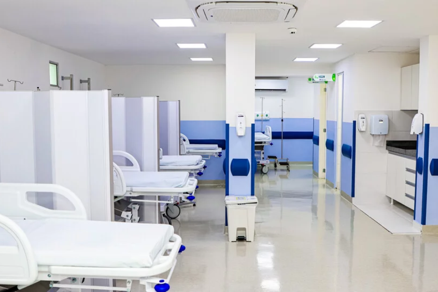 Imagem: Prefeitura de Osasco entrega 2ª fase da reforma do Hospital Municipal Antônio Giglio. Publicada no portal A+.